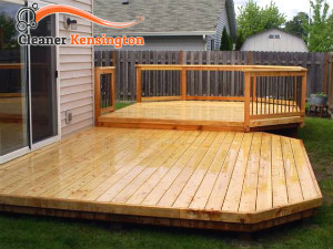 Wooden Deck Cleaning